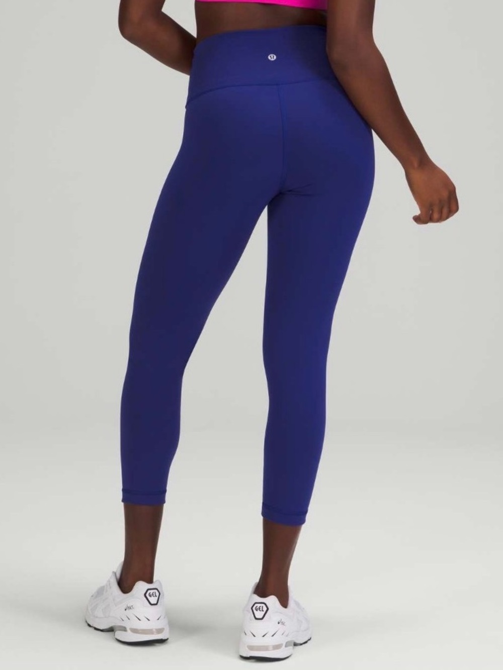 Lululemon Wunder Train High-Rise Crop 23" Larkspur